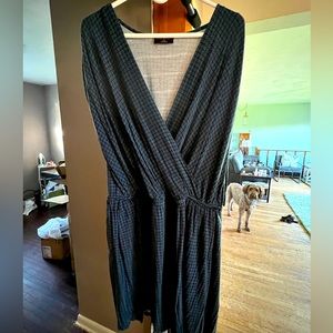 Dark Green & Blue Romper